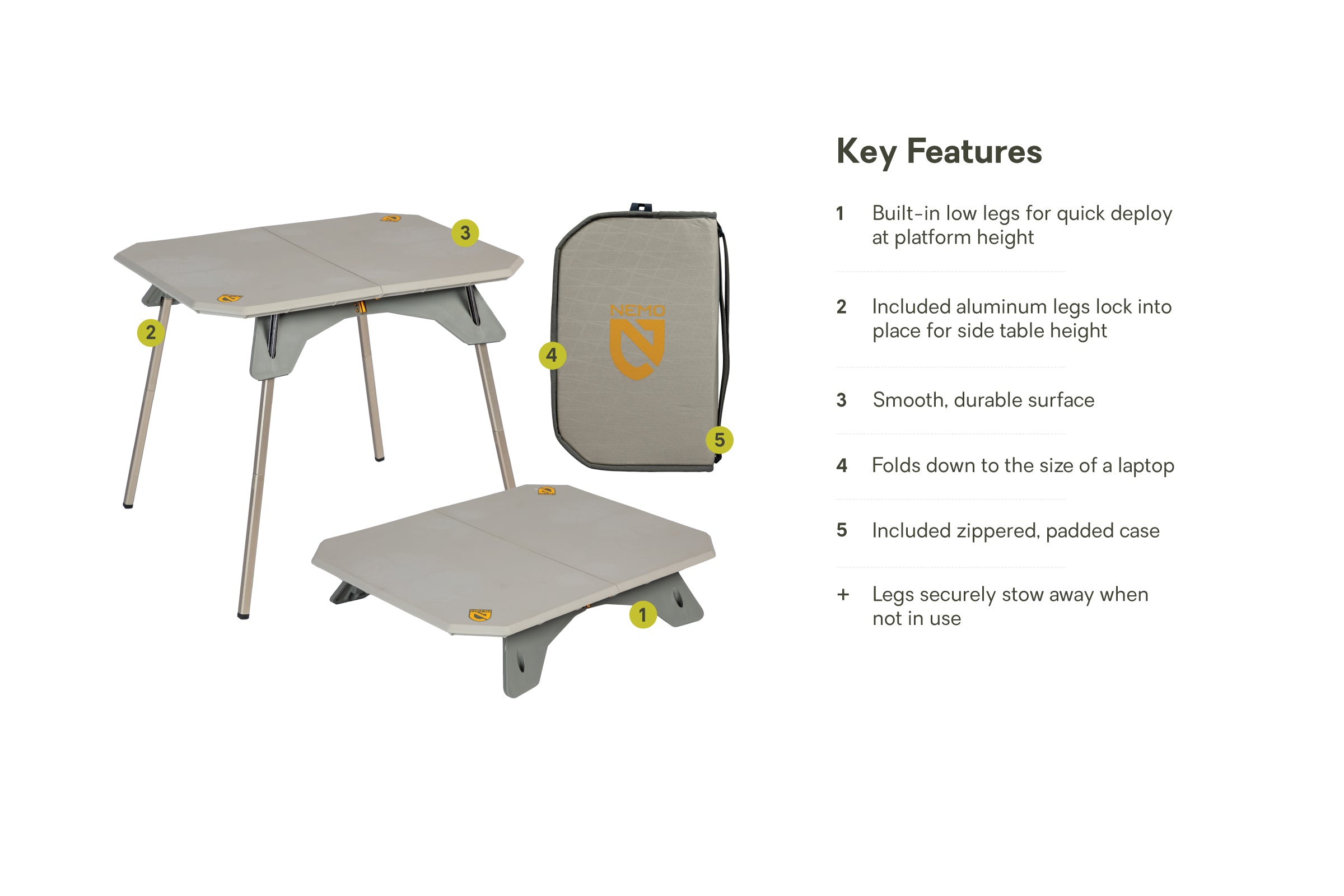 Moonlander™ Dual-Height Camp Table - Image 9